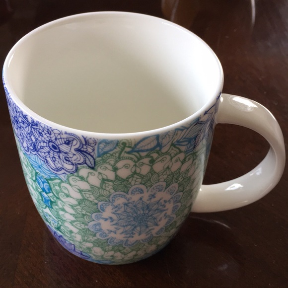 Leaf printed mug - Picture 1 of 3